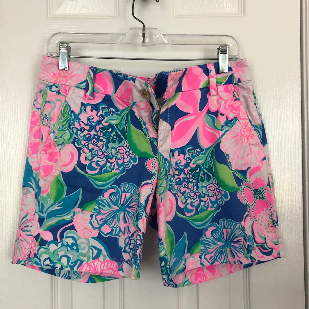 Lilly Pulitzer Jayne Shorts, 6, EUC